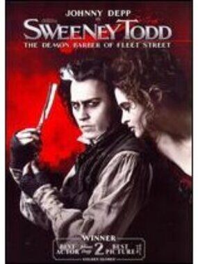Sweeney Todd The Demon Barber Of Fleet Street DVD 2007 Johnny Depp DreamWorks